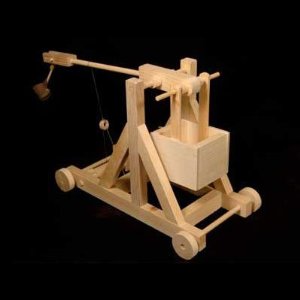 Build a Home Made trebuchet for your office friends